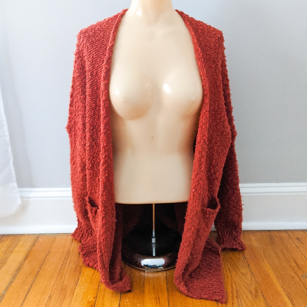 Dreamers By Debut Nubby Cardigan Soft Sweater - Picture 3 of 6